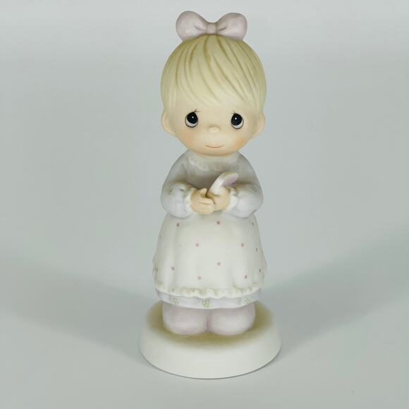 Precious Moments Enesco The Good Lord Always Delivers Porcelain Figurine 523453 - Picture 1 of 16